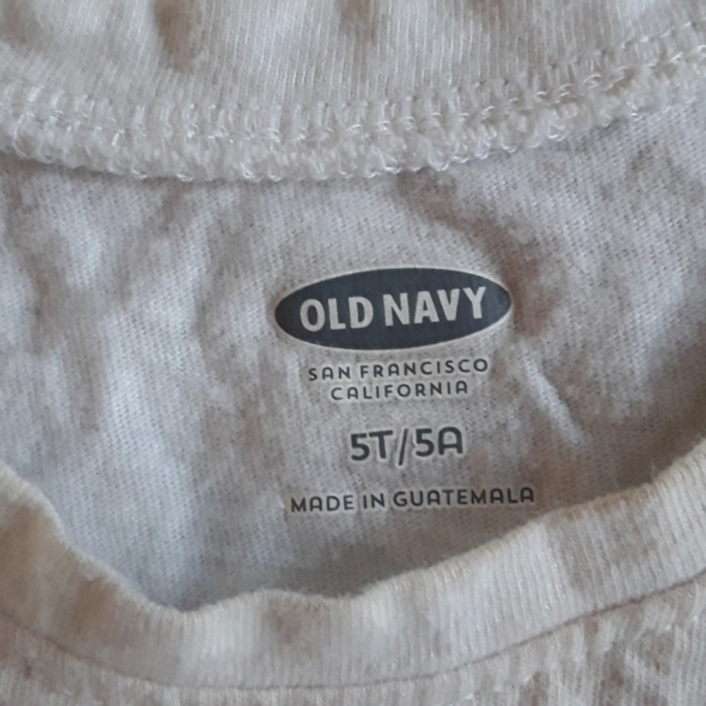 Girls 5T old navy giraffe tank top - Picture 2 of 2